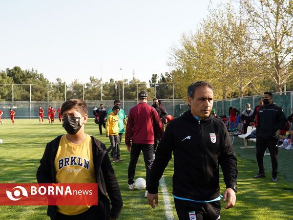 دیدار تیم ملی فوتبال امید ایران - پرسپولیس