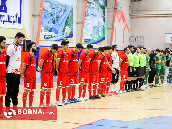 دیدار تیم های فوتسال آلومینیوم - آروین قالا ماکو