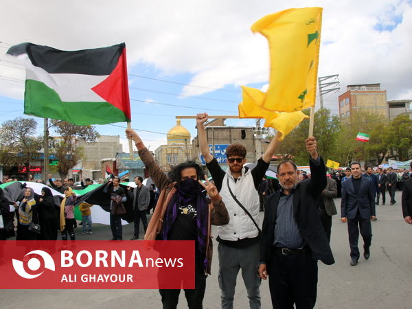 راهپیمایی روز قدس - ارومیه 