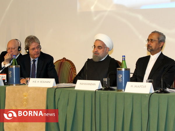 رییس جمهوری در نشست تجاری ایران و ایتالیا