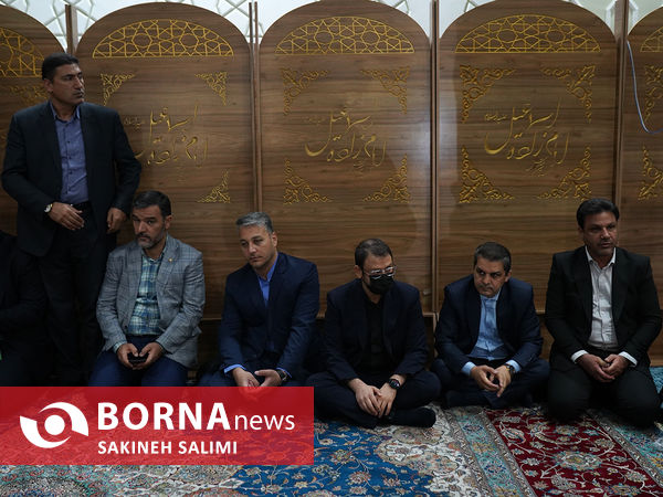 مراسم چهلم شهید اسماعیل احمدی