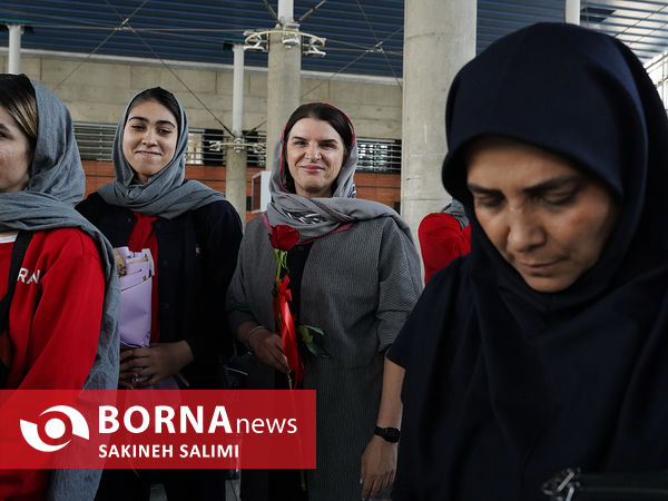  استقبال از تیم ملی بسکتبال بانوان ایران 