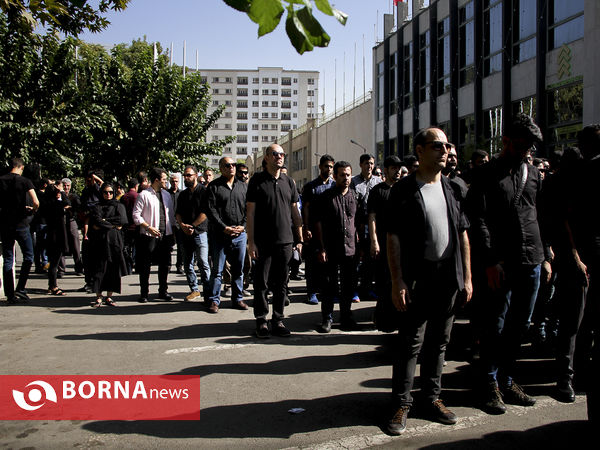 تشییع پیکر مهدی شادمانی
