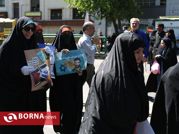 راهپیمایی روز جهانی قدس در تهران- ۴