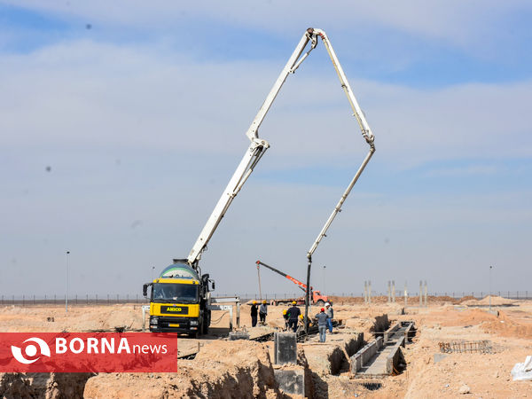 بازدید اصحاب رسانه و خبرگزاری ها از شرکت کربن صنعت امیر کبیر، محل احداث کارخانه ۱۰۰ هزار تن آندسازی شرکت آلومینیوم ایران