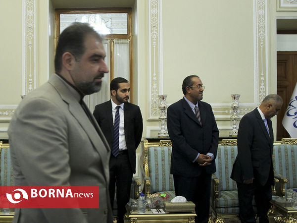 دیدار وزیر خارجه عمان با علی لاریجانی
