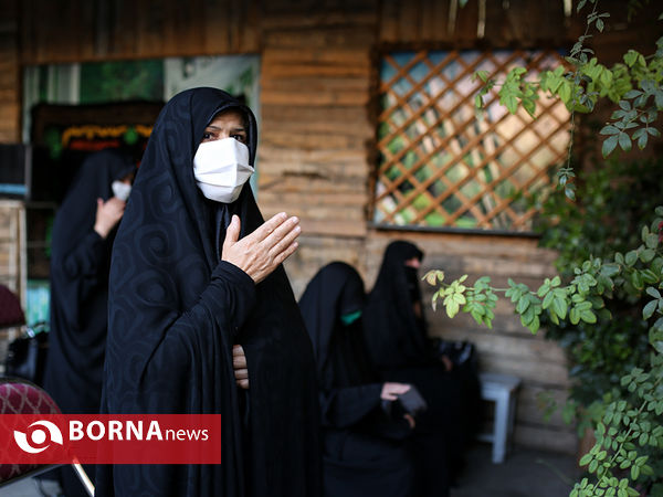 مراسم عزاداری روز عاشورا در دبیرستان دخترانه روشنگر