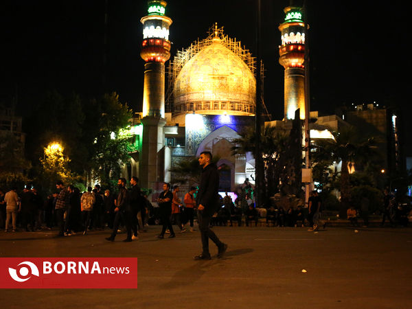 مراسم احیاء شب بیست ویکم ماه مبارک رمضان - میدان فلسطین