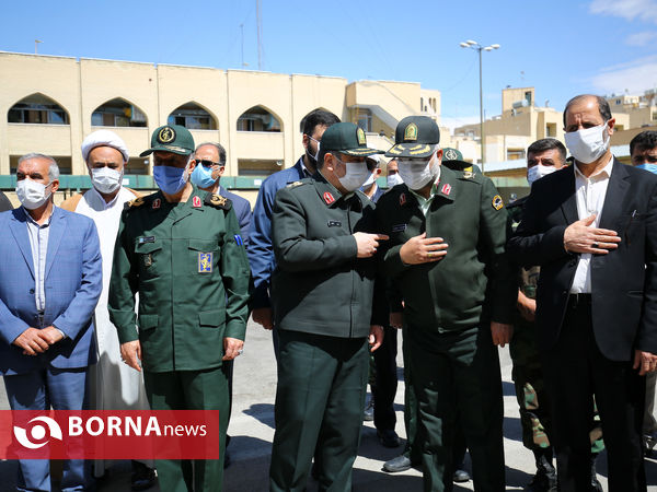 تشییع پیکر شهید مدافع امنیت در اصفهان