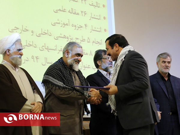 تجلیل ازجهادگران بسیجی عرصه علم، پژوهش و فناوری‎