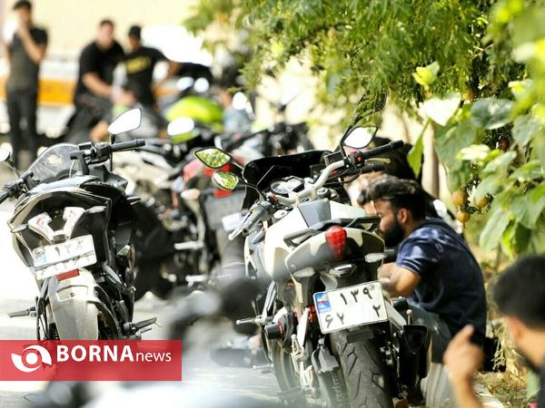 همایش  موتوسواران حرفه ایی- غرب تهران