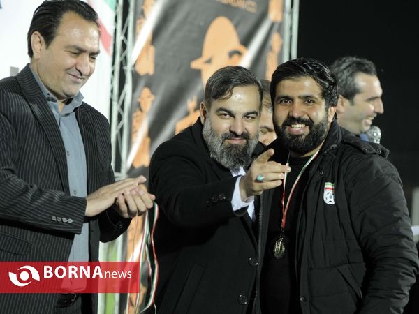 جشن قهرمانی فینال لیگ بزرگسالان هیات فوتبال شهرستان قدس