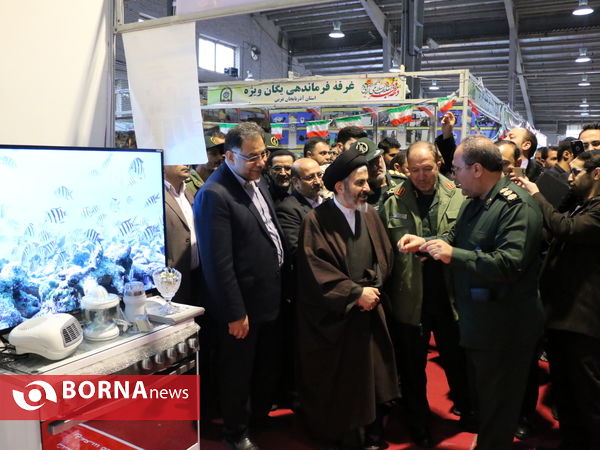 آیین افتتاحیه نمایشگاه دستاوردهای چهل ساله انقلاب اسلامی در استان آذربایجان غربی