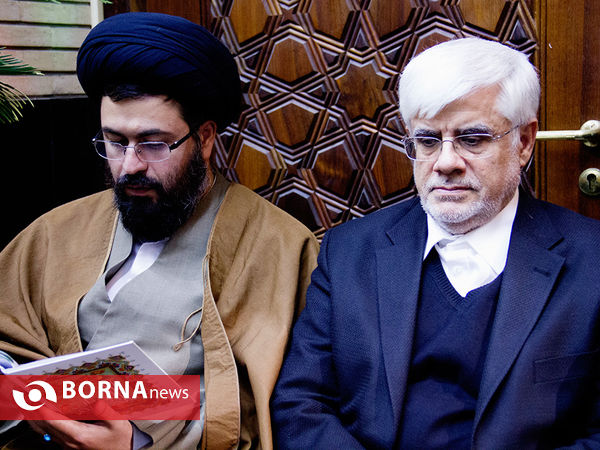 مجلس ترحیم برادر همسر مرحوم خاتمی