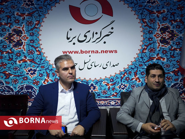 حضور سید مجتبی حسینی در خبرگزاری برنا