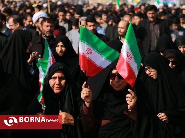 راهپیمایی حمایت از ولایت و اقتدار کشور - اهواز