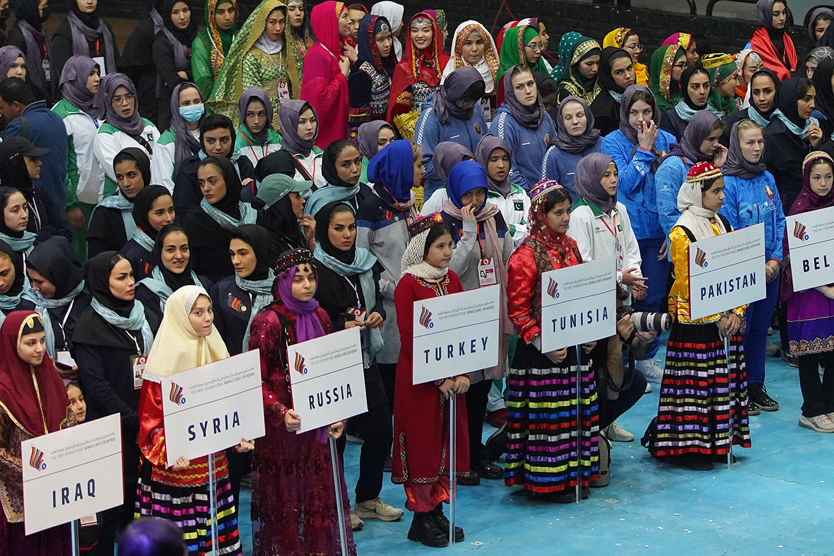 برگزاری مسابقات ویژه زنان در تهران معنی واقعی زن ، زندگی ، آزادیست