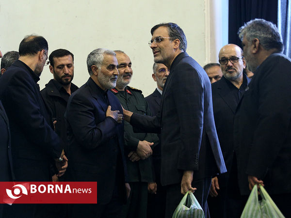 مراسم ترحیم پدر سرلشکر سلیمانی