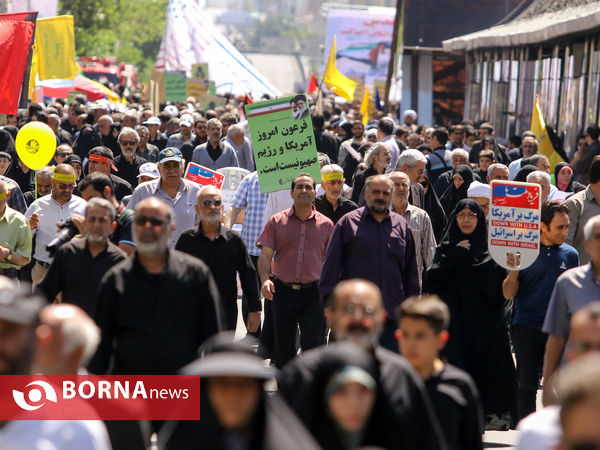 راهپیمایی روز جهانی قدس در تهران (۱)