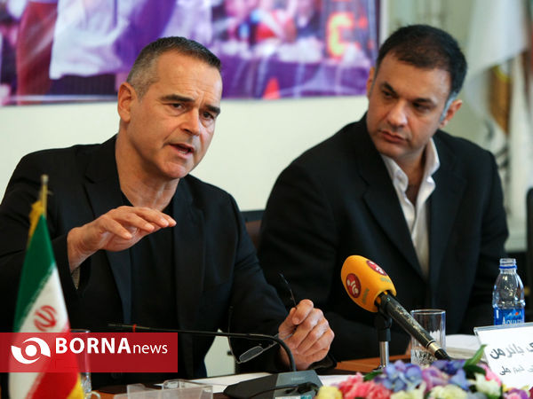 نشست خبری مربی تیم ملی بسکتبال