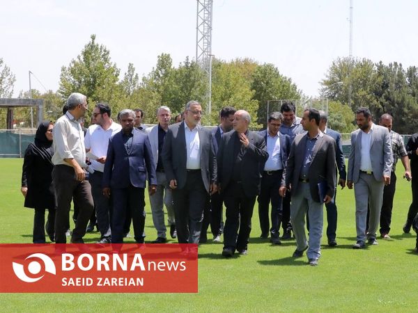 بازدید شهردار تهران از آکادمی ملی فوتبال
