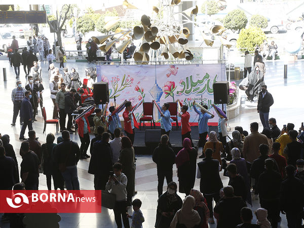 بازدید نوروزی مسافرین از برج میلاد