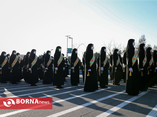 اعطای درجه به دانش آموختگان دانشگاه علوم انتظامی