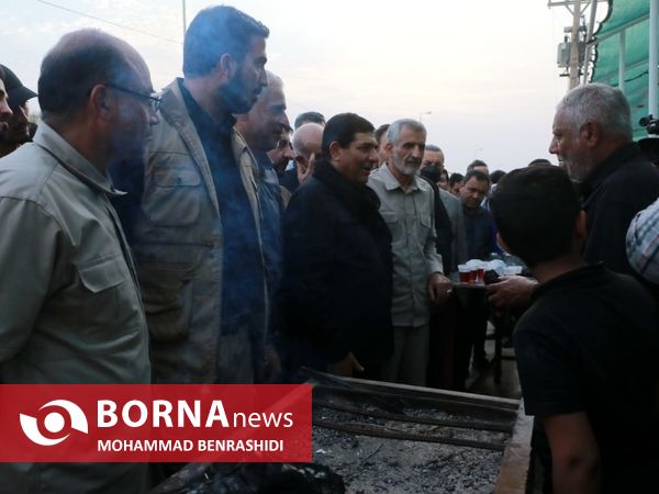 بازدید معاون اول رییس جمهور از مرزهای اربعین خوزستان