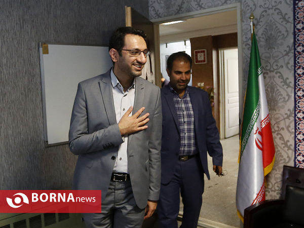 حضور وزیر ورزش و جوانان در خبرگزاری برنا