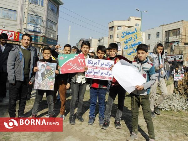 راهپیمایی 22 بهمن- نسیم شهر