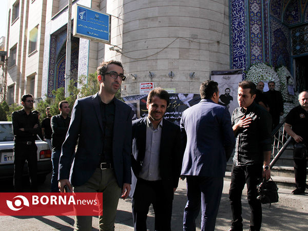 مراسم ترحیم " مهدی شادمانی " حبرنگار ورزشی
