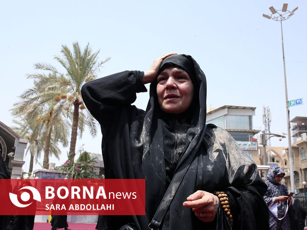 عزاداری تاسوعای حسینی در بین الحرمین