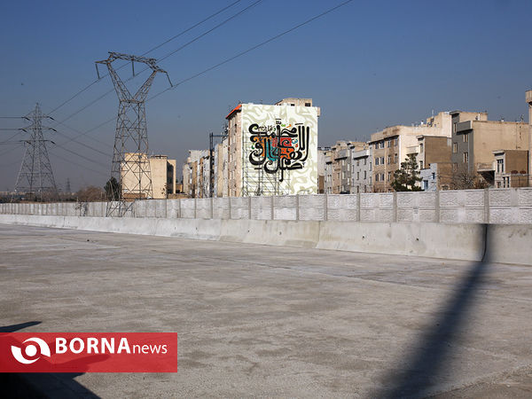 بازدید از اتوبان شهید نجفی رستگار