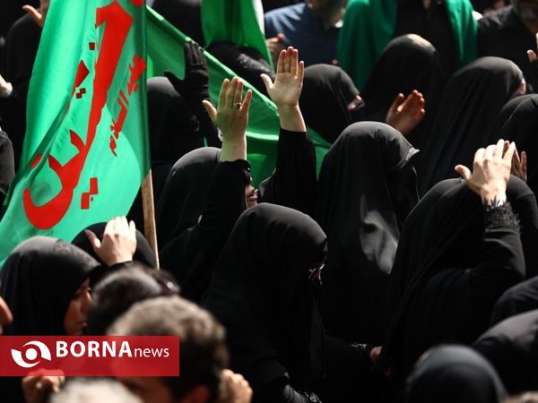 عاشورای حسینی در بازار تهران
