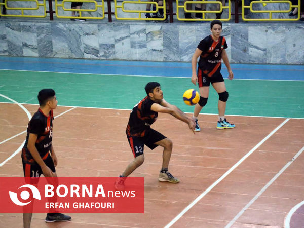 مسابقات والیبال بسیج رده نونهالان در ساری