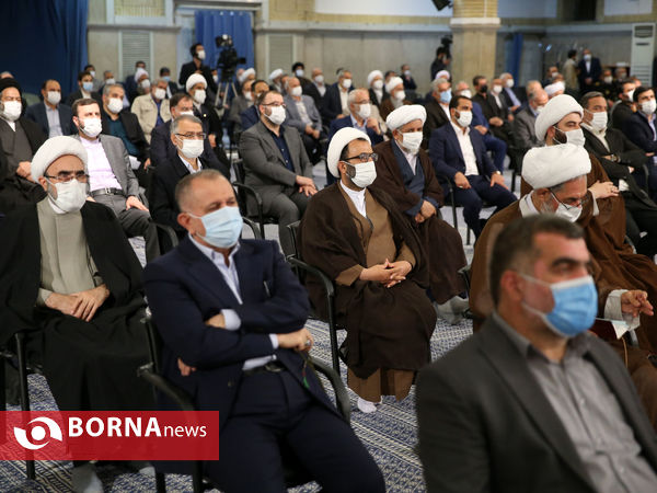 دیدار مسئولان نظام با مقام معظم رهبری