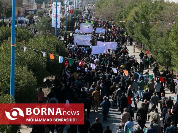 راهپیمایی 22 بهمن - آبادان