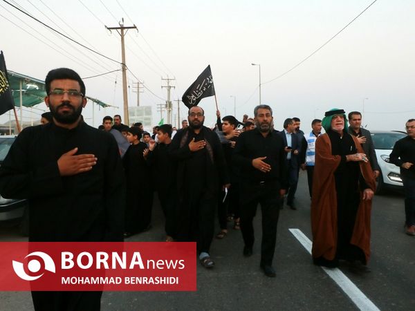 مانور آغاز عملیات خدمات رسانی به زوار اربعین در شلمچه