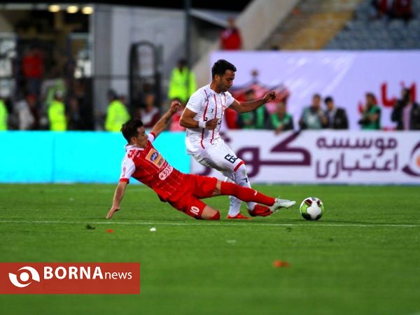 دیدار تیم های فوتبال پرسپولیس- سپیدرود رشت