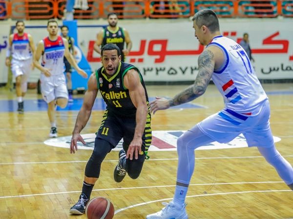 دیدار تیم های بسکتبال نبوغ - کاله