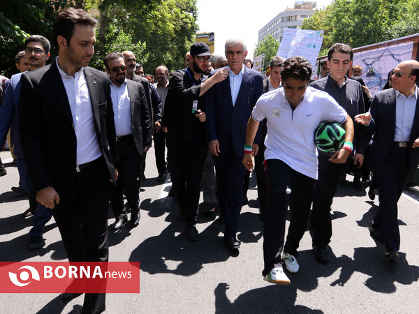 راهپیمایی روز جهانی قدس در تهران (۱)