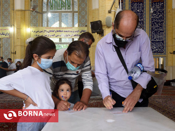 حضور مردم کرج در انتخابات ۱۴۰۰