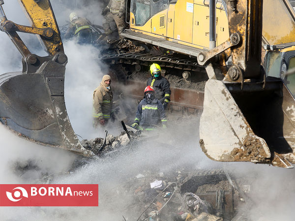 هفتمین روز حادثه پلاسکو