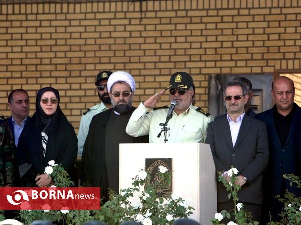 مراسم صبحگاه هفته ناجا