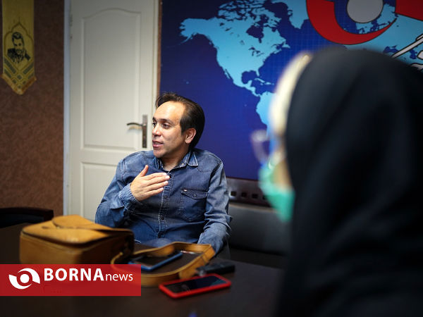 حضور عوامل فیلم خوشنام در خبرگزاری برنا