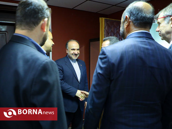 دیدار پارلمانی سفیر برزیل با وزیر ورزش