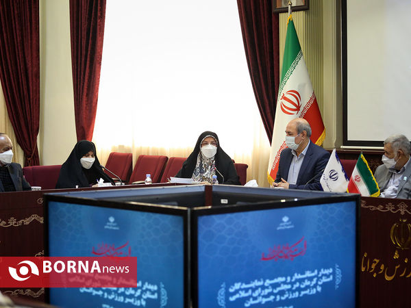 دیدار استاندار و نمایندگان کرمان در مجلس شورای اسلامی با وزیر ورزش و جوانان