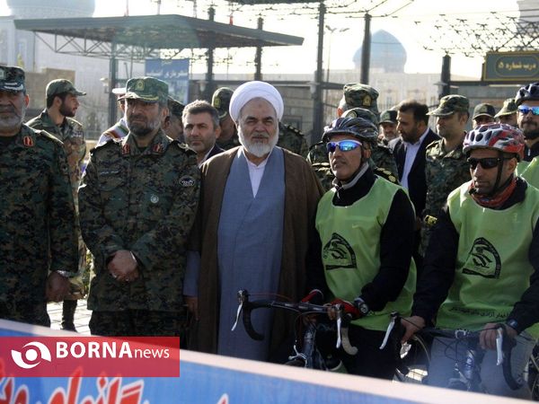 اولین تور دوچرخه سواری یگانهای ویژه پاسداران ناجا- حرم امام راحل