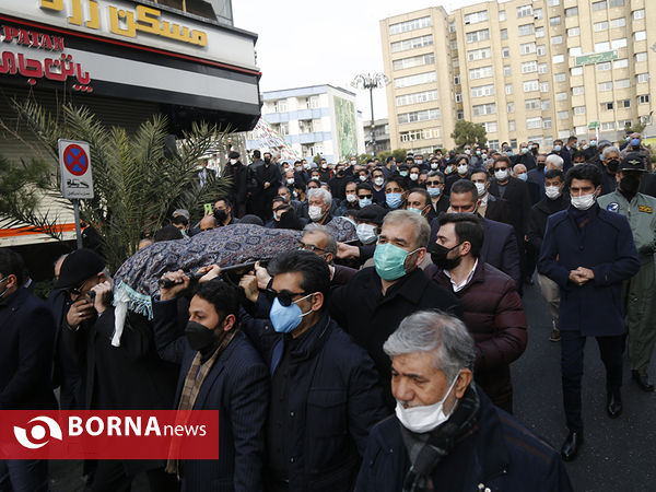 تشییع پیکر مرحوم اسماعیل جبارزاده