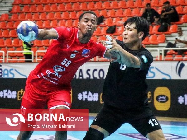 دیدار هندبال تیم های الکویت کویت - تاشکند ازبکستان